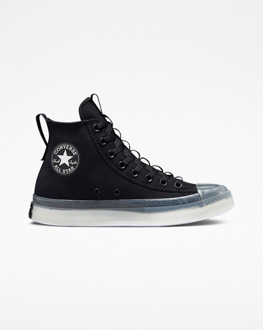 Tenisky Vysoke Converse Chuck Taylor All Star CX Explore Damske Čierne Biele | SK 11LSDQ4